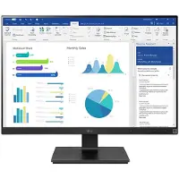 LG 25BL55WY-B (1920 x 1200 pixels, 25"), Monitor, Zwart
