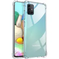 IMoshion Shockproof Case voor de Samsung Galaxy A71 - Transparant