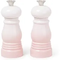 Le Creuset zout- en peperset 11 cm Shell Pink
