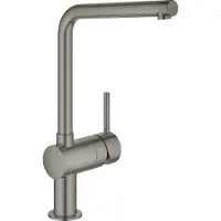GROHE Keukenmengkraan Minta L-Uitloop Hard Graphite Geborsteld