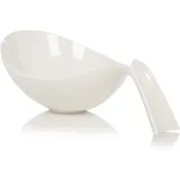 Villeroy & Boch Flow Salad Bowl With Handles - Slakommen Porselein White - 1034203230