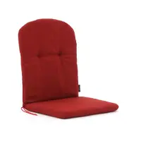 Madison Kuipstoelkussen Hoog Rib Red