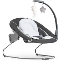Hauck Alpha Bouncer 2 in 1 Deluxe - Wipstoel - Melange Grey