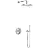 Hotbath Get Together IBS1A inbouw regendouche met 30cm hoofddouche chroom
