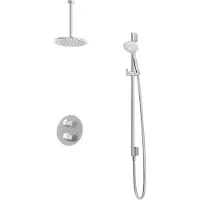 Hotbath Get Together IBS1A inbouw regendouche met 3s handdouche, glijstang en 30cm plafondarm chroom