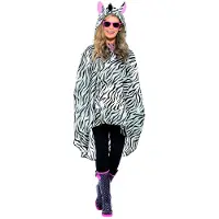 Smiffys Zebra Party Poncho