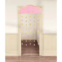 Amscan Deurdecoratie Geboorte Meisje Wolkje