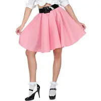 Finidi Rock 'n Roll rok voor dames in roze-S/L