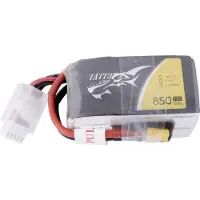 Tattu 4S1P batterij, 850mAh, 14,8V, 75C