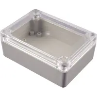 Hammond Electronics RP1245C Universele behuizing 165 x 125 x 75 ABS Lichtgrijs 1 stuk(s)