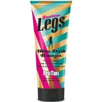 Pro tan Lucious Legs Straffende und feuchtigkeitsspendende Bräunungslotion für dunkle Haut DHA 177 ml