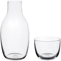 Serax Passe-Partout karaf met drinkglas Helder