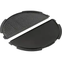 Big Green Egg Half Moon Cast Iron Plancha XL