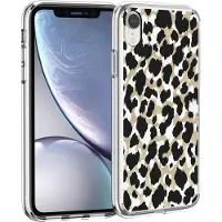 IMoshion Design hoesje voor de Apple iPhone Xr - Golden Leopard
