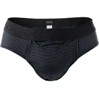 Hom Slip 'Simon' grijs / zwart