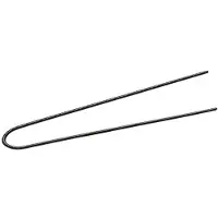 Comair Curlers, 72 Mm, Corrugated, Black, 500 Pcs