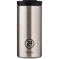 SmartaSaker Thermoskan 'Travel Tumbler Basic' zwart / zilver