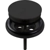 Clou Mini Wash Me plug, met afdekkap, niet afsluitbaar, mat zwart