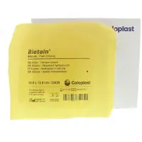 Coloplast Biatain Silicone Schuimverband Zacht Klevend 12,5 x 12,5 cm (3436) | 10 stuks