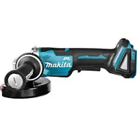 Makita DGA508ZJ 18V Li-Ion Accu Haakse Slijper Body In Mbox - 125mm - Koolborstelloos - Softstart