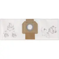 Makita Stofzak Fleece voor VC4210 (5 stuks)