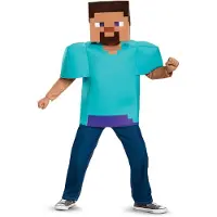 Disguise Vegaoo - Klassiek Minecraft steve kostuum voor kinderen