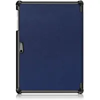 Shop4 - Microsoft Surface Go Hoes - Smart Book Case Donker Blauw