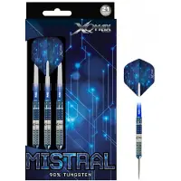XQ Max dartpijlen Mistral 90% steeltip gewicht 21