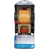 Pricenet Spanband Met Ratel 450 Cm In Blister Zwart/oranje