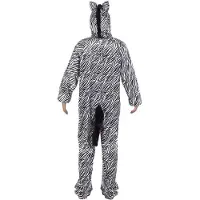 Boland - Kostuum pluche Zebra (max. 1.65 m) - Kinderen - Zebra - Dieren