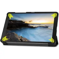 Shop4 - Samsung Galaxy Tab A 8.0 (2019) Hoes - Smart Book Case Zwart