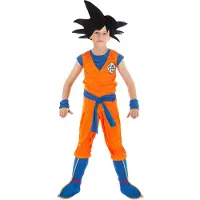 Rubies VERKLEEDKOSTUUM SANGOKU JONGEN 11/12 JAAR Oranje, Koper, Mandarijn