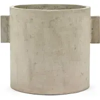 Serax Bloempot Urban Jungle By Marie Michielssen Cement XXL 30 x 30 x 30 cm