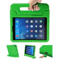 IMoshion Kidsproof Backcover met handvat voor de Apple iPad 6 (2018) 9.7 inch / iPad 5 (2017) 9.7 inch - Groen