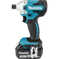 Makita DTD156RTJ 18V Li-Ion Accu Slagschroevendraaier Set (2x 5.0Ah Accu) In Mbox
