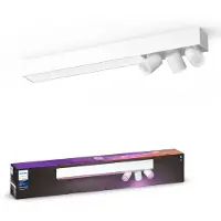 Philips Hue Centris Opbouwspot White and Color - Wit - Rechthoek - 3-spots