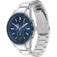 Tommy Hilfiger Austin Heren Zilveren Horloge 1791640