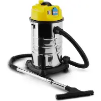 Klarstein Reinraum Nat-Droog-Stofzuiger Industriële stofzuiger 1800W 30l Stopcontact