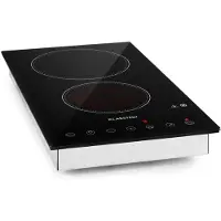 Klarstein VariCook Domino kookplaat keramisch glas halogeen-inbouwkookplaat 3000W
