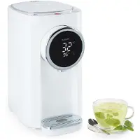 Klarstein Hot Spring Plus heetwaterdispenser 5l rvs watertank 45-95 °C wit