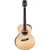 Cort Cut Craft Natural Gloss Limited Edition multiscale westerngitaar met L.R. Baggs M80 en koffer