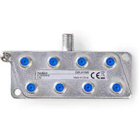 Nedis Satelliet F-splitter | Max 18,5 dB demping | 5 - 2400 MHz | 8 uitgangen Nedis