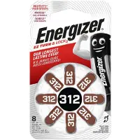 Energizer -Batterijen Voor Hoorapparaten – 312 8 St Batterijen