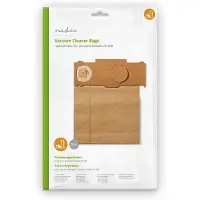 Nedis Stofzuigerzak | 10 Stuks | Papier | voor Vorwerk Kobold VK 130 | Bruin | 1 stuks - DUBG111VOR10 DUBG111VOR10