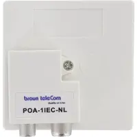 Braun Telecom Coax splitter - (TV/Radio)