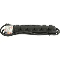Brennenstuhl contactdoos met deksel IP44 6V 2 meter snoer