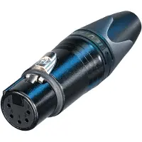 Neutrik NC5FXX-B 5-Pin XLR Socket