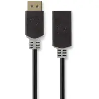 Nedis DisplayPort-Kabel | DisplayPort Male | HDMI | 0.2 m | 1 stuks - CCBW37150AT02 CCBW37150AT02