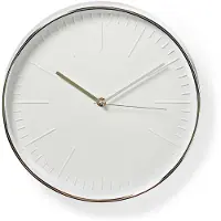 Nedis Wandklok | Emma | | Ø 30 cm (Zilver)