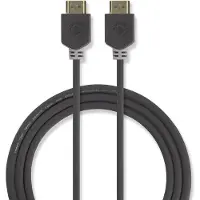 Nedis HDMI kabel - HDMI2.0 (4K 60Hz + HDR) / zwart - 0,50 meter
